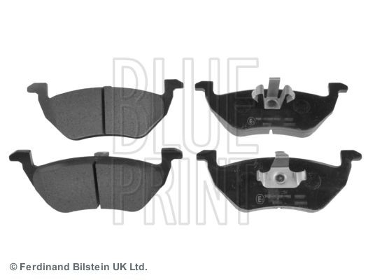 D1055-7961 BLUE PRINT Rear Axle, with piston clip Width: 55mm, Thickness 1: 17mm Brake pads ADM542103 buy