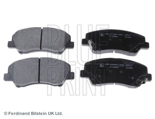 BLUE PRINT Front Axle, with acoustic wear warning Width: 58mm, Thickness 1: 18mm Brake pads ADG042128 buy