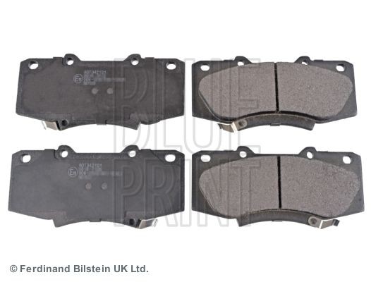 D1567-8776 BLUE PRINT Front Axle, with acoustic wear warning Width: 68mm, Thickness 1: 17mm Brake pads ADT342191 buy