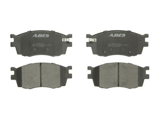 ABE C10323ABE Brake pad set Front Axle, with acoustic wear warning