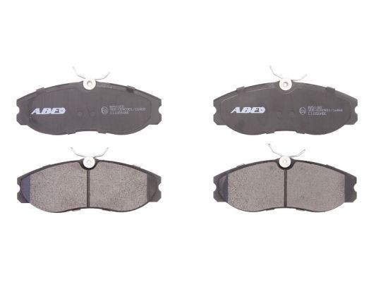 ABE C11056ABE Brake pad set Front Axle, not prepared for wear indicator