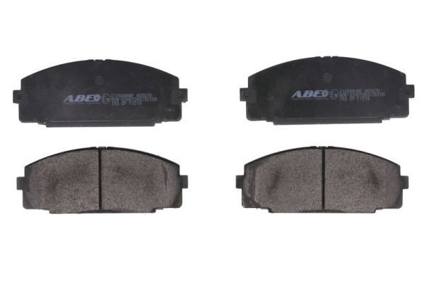 ABE C12048ABE Brake pad set Front Axle, not prepared for wear indicator