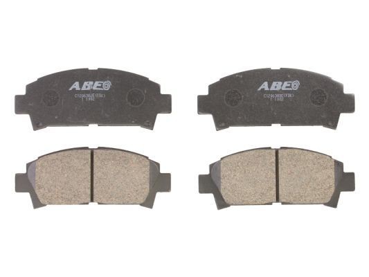 ABE C12063ABE Brake pad set Front Axle, not prepared for wear indicator