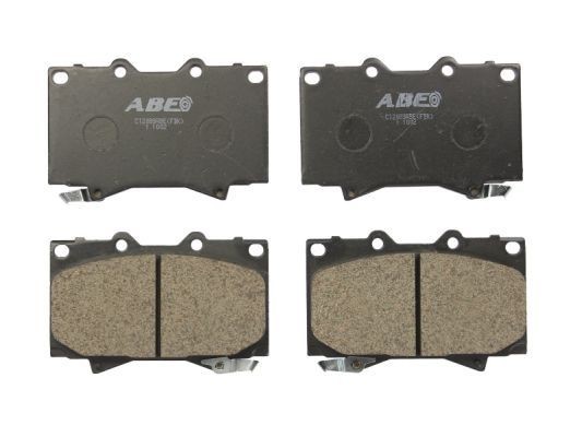 ABE C12088ABE Brake pad set Front Axle, with acoustic wear warning