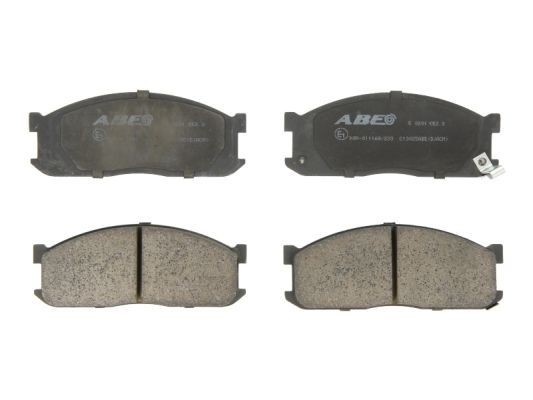 ABE C13025ABE Brake pad set Front Axle, not prepared for wear indicator