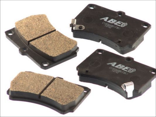 ABE C13036ABE Brake pad set Front Axle, not prepared for wear indicator