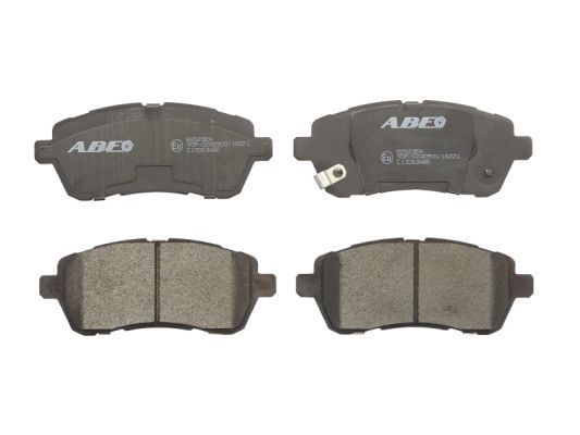 ABE C13063ABE Brake pad set Front Axle, with acoustic wear warning