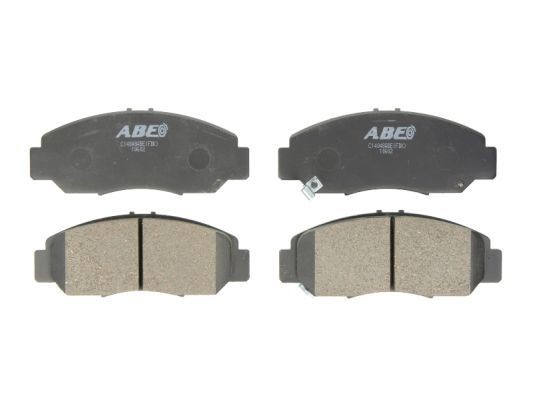 ABE C14048ABE Brake pad set Front Axle, not prepared for wear indicator
