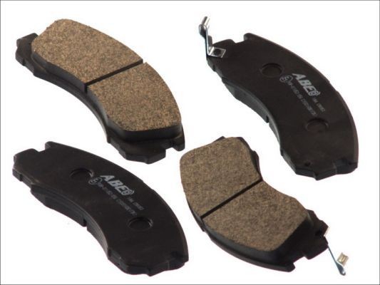 ABE C15031ABE Brake pad set Front Axle, with acoustic wear warning