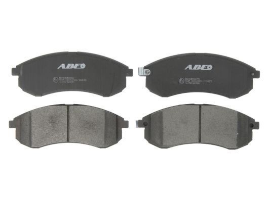 ABE C15042ABE Brake pad set Front Axle, incl. wear warning contact