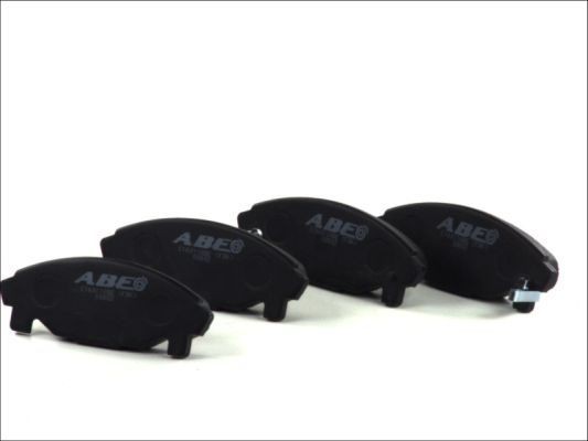 ABE C16011ABE Brake pad set Front Axle, with acoustic wear warning