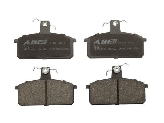 ABE C18013ABE Brake pad set Front Axle, not prepared for wear indicator