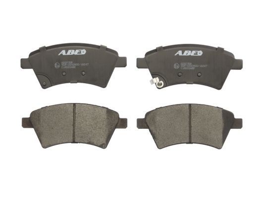 ABE C18020ABE Brake pad set Front Axle, with acoustic wear warning