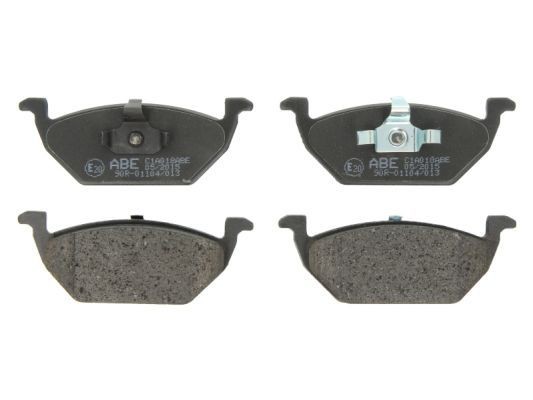 ABE C1A018ABE Brake pad set Front Axle, not prepared for wear indicator