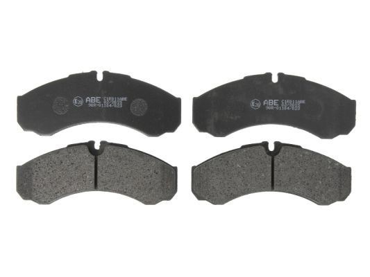 ABE Front Axle, excl. wear warning contact Height: 66,5mm, Width: 164,8mm, Thickness: 17mm Brake pads C1E011ABE buy