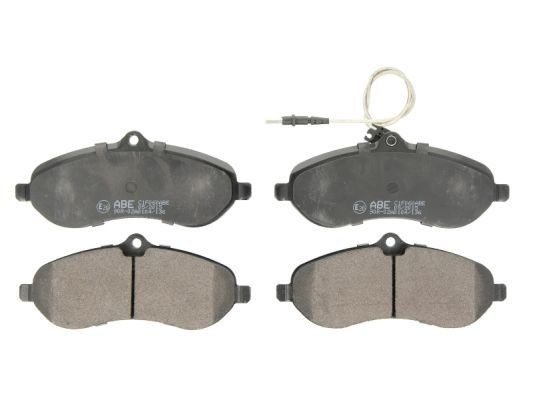 ABE C1F060ABE Brake pad set Front Axle, incl. wear warning contact