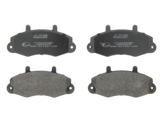 ABE C1G020ABE Brake pad set Front Axle, not prepared for wear indicator