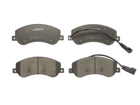 ABE Front Axle, incl. wear warning contact Height: 65,4mm, Width: 164,8mm, Thickness: 18,8mm Brake pads C1G060ABE buy