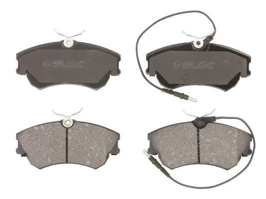 ABE C1R011ABE Brake pad set Front Axle, incl. wear warning contact