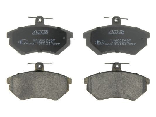 ABE C1W007ABE Brake pad set Front Axle, not prepared for wear indicator