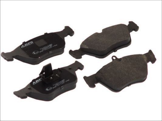 ABE C1X016ABE Brake pad set Front Axle, excl. wear warning contact