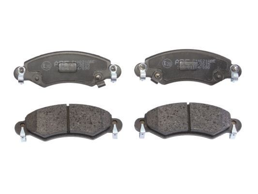 ABE C1X021ABE Brake pad set Front Axle, incl. wear warning contact