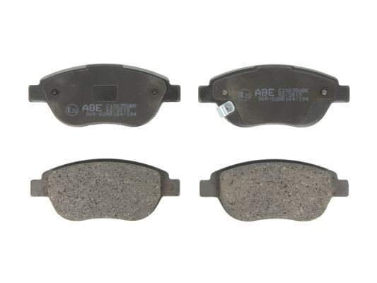 ABE Front Axle, with acoustic wear warning Height: 57,4mm, Width: 136,9mm, Thickness: 19,6mm Brake pads C1X035ABE buy