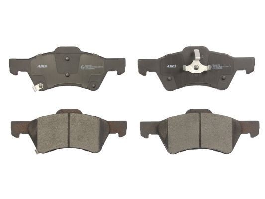 C1Y006ABE ABE Brake pad set DODGE Front Axle, incl. wear warning contact