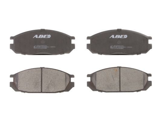 C21032ABE ABE Brake pad set NISSAN Rear Axle, not prepared for wear indicator