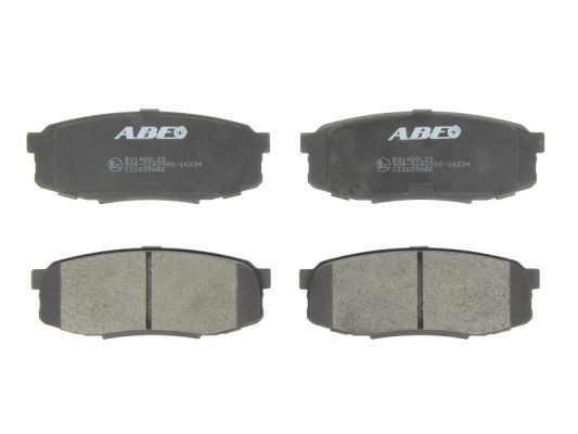 ABE C22039ABE Brake pad set Rear Axle, not prepared for wear indicator