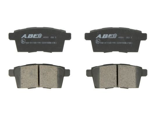 ABE C23015ABE Brake pad set L2Y6-26-49Z