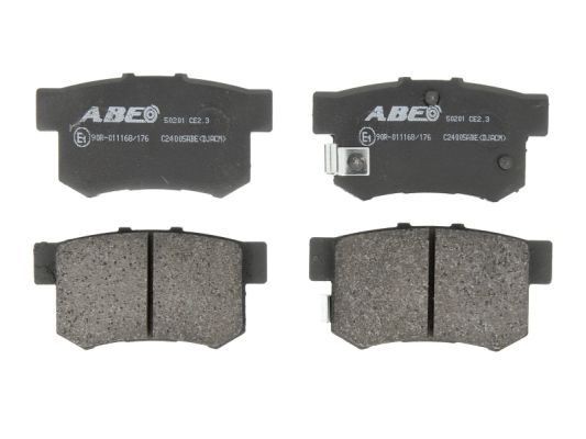 ABE Disc pads rear and front HONDA CR-V 1 (RD) new C24005ABE
