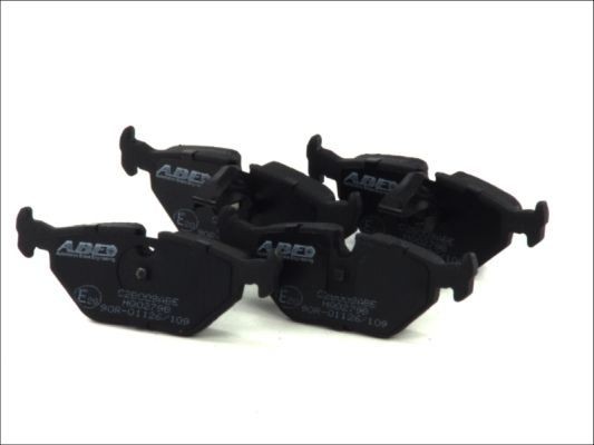 ABE Rear Axle, excl. wear warning contact Height: 44,9mm, Width: 123,1mm, Thickness: 17mm Brake pads C2B009ABE buy