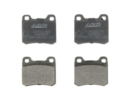 ABE Rear Axle, not prepared for wear indicator Height: 54,3mm, Width: 61,7mm, Thickness: 15,5mm Brake pads C2M001ABE buy