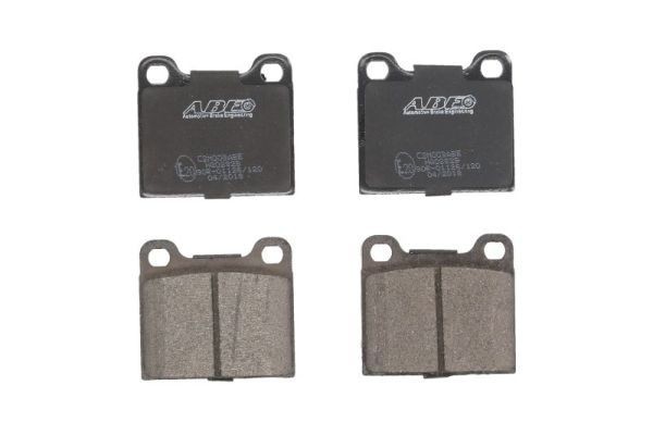 ABE Rear Axle, not prepared for wear indicator Height: 56,5mm, Width: 61,7mm, Thickness: 15mm Brake pads C2M003ABE buy