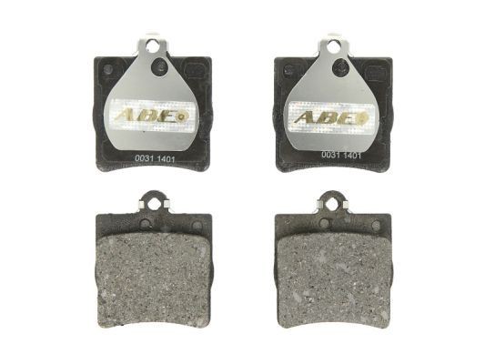 ABE C2M014ABE Brake pad set Rear Axle, excl. wear warning contact