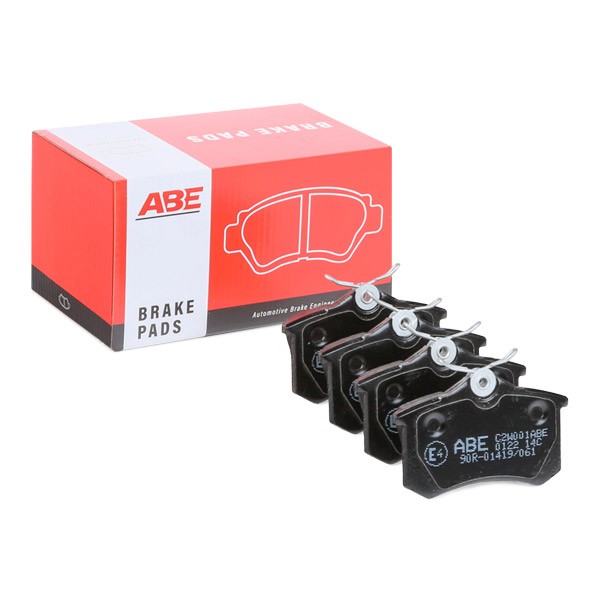 ABE | Комплект спирачно феродо, дискови спирачки C2W001ABE