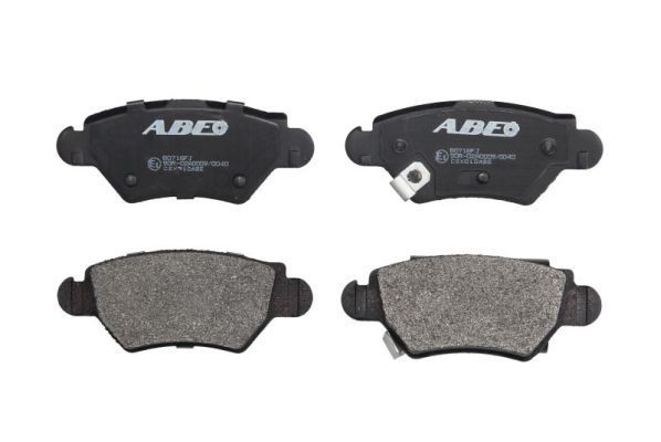 Original ABE Brake pad kit C2X010ABE for OPEL ZAFIRA