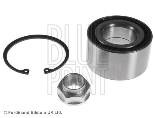 BLUE PRINT ADH28241 Wheel bearing kit Front Axle Left, Front Axle Right, with integrated magnetic sensor ring, with ABS sensor ring, 74 mm, Angular Ball Bearing