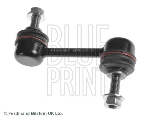Anti-roll bar links BLUE PRINT Front Axle Left, Front Axle Right, 128mm, M10 x 1,25 , with self-locking nut, Steel , black - ADH28579