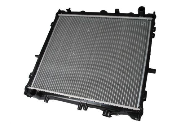 THERMOTEC D70306TT Engine radiator Aluminium, Plastic, for vehicles with/without air conditioning, 450 x 515 x 29 mm, Manual Transmission, Brazed cooling fins