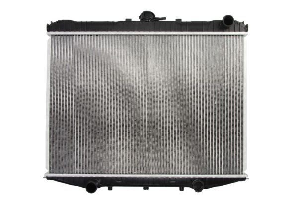 THERMOTEC D71014TT Engine radiator Aluminium, Plastic, for vehicles with/without air conditioning, 455 x 649 x 32 mm, Manual Transmission, Brazed cooling fins