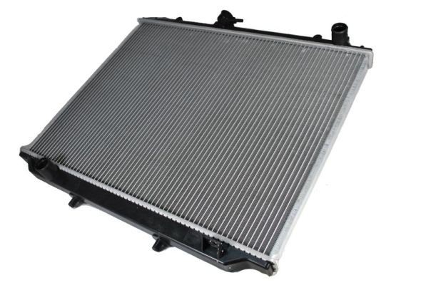 THERMOTEC D71015TT Engine radiator Aluminium, for vehicles with/without air conditioning, 500 x 675 x 26 mm, Manual Transmission, Brazed cooling fins