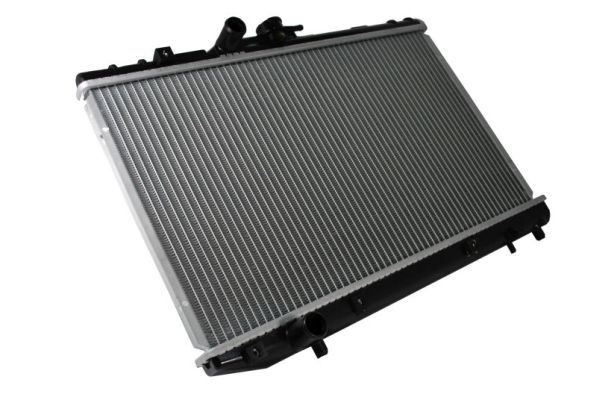 THERMOTEC D72011TT Engine radiator Plastic, Aluminium, for vehicles with/without air conditioning, 325 x 584 x 17 mm, Manual Transmission, Brazed cooling fins