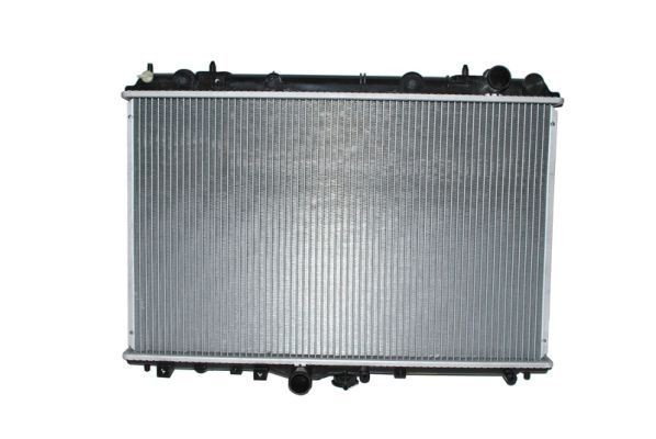 THERMOTEC D75001TT Engine radiator Aluminium, Plastic, for vehicles with/without air conditioning, 400 x 659 x 22 mm, Manual Transmission, Brazed cooling fins