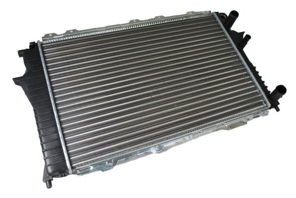 THERMOTEC D7A003TT Engine radiator Aluminium, Plastic, for vehicles with/without air conditioning, 418 x 635 x 30 mm, Manual Transmission, Mechanically jointed cooling fins