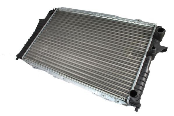 THERMOTEC D7A004TT Engine radiator Aluminium, Plastic, for vehicles with/without air conditioning, 632 x 409 x 22 mm, Manual Transmission, Mechanically jointed cooling fins