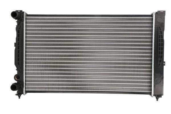 THERMOTEC D7A008TT Engine radiator Aluminium, Plastic, 629 x 399 x 22 mm, Manual Transmission, Mechanically jointed cooling fins