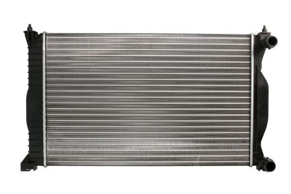 THERMOTEC D7A014TT Engine radiator Aluminium, Plastic, for vehicles with air conditioning, 632 x 399 x 26 mm, Manual Transmission, Mechanically jointed cooling fins