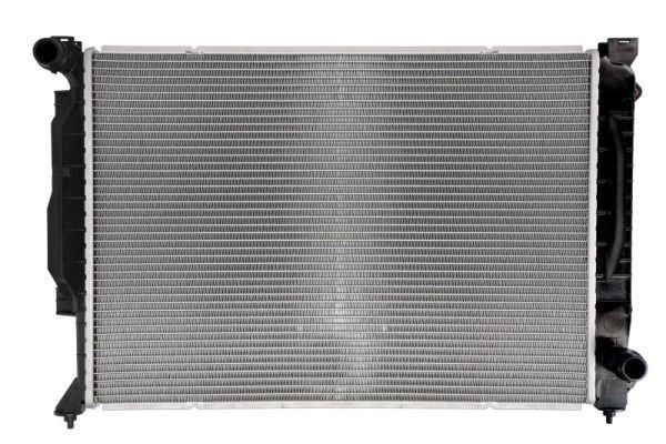THERMOTEC D7A018TT Engine radiator for vehicles with/without air conditioning, 455 x 630 x 34 mm, Manual Transmission, Brazed cooling fins